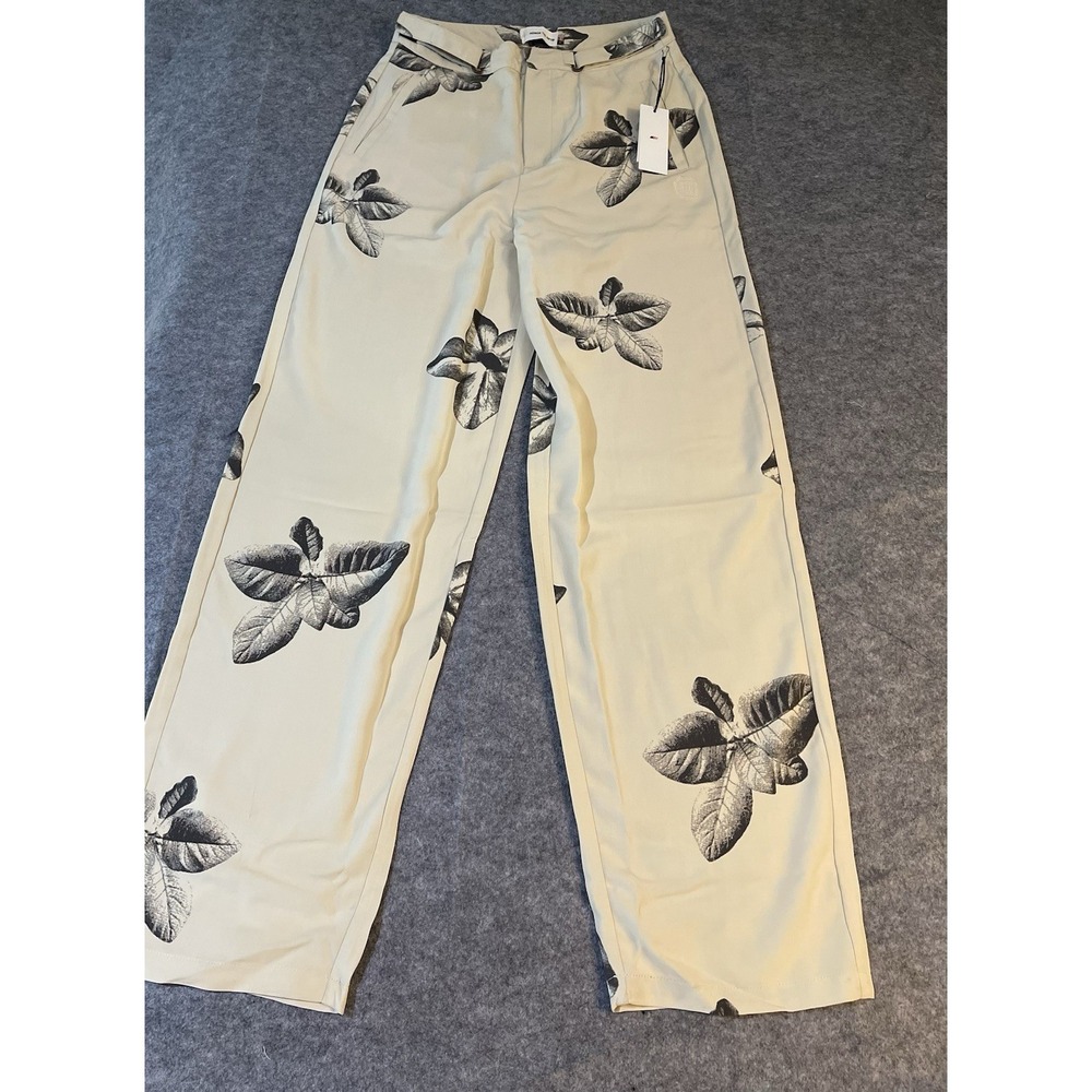 Honor‎ The Gift Floral Trousers Cream Pants NWT Russell Westbrook WHTG230230
